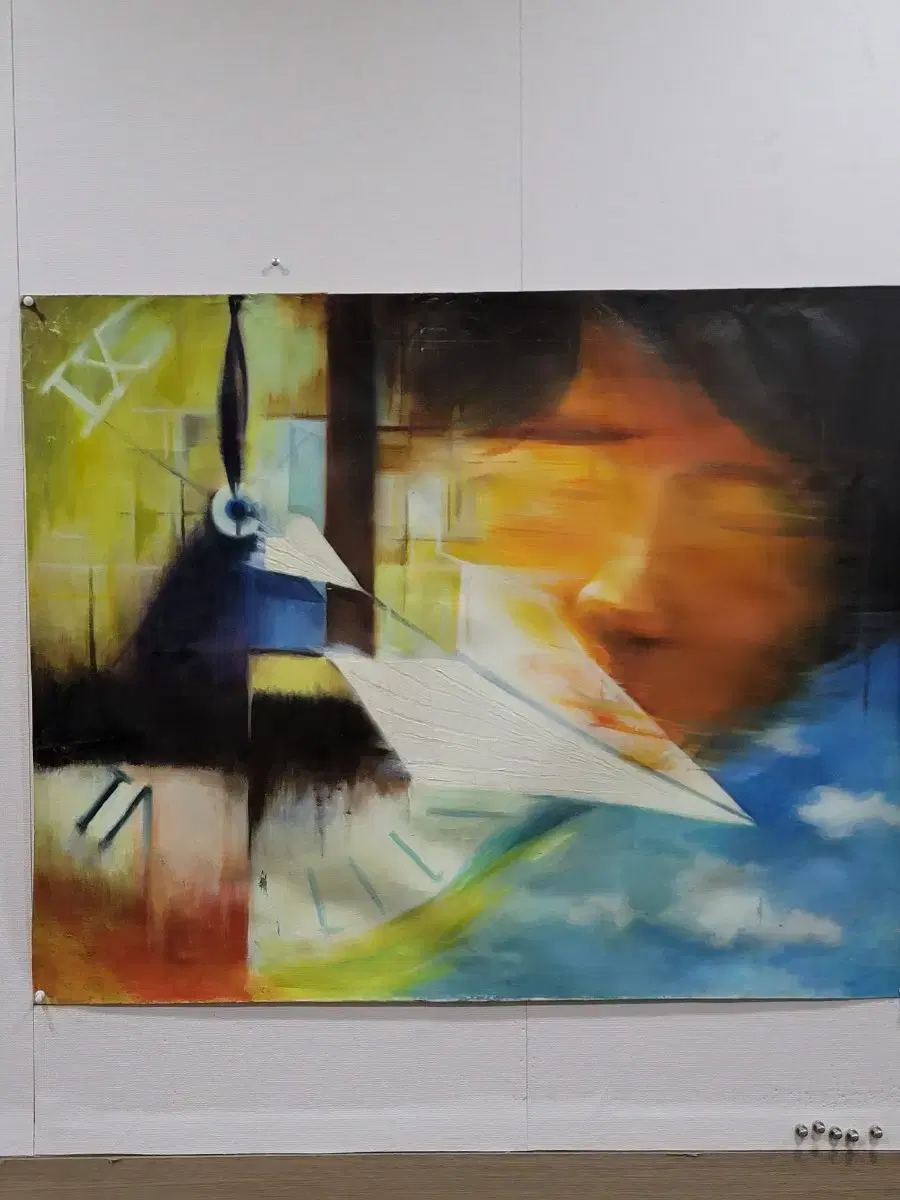 비구상 추상화 유화 그림